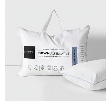 ALMOHADA DOWN ALTERNATIVE CANNON 50X70 COLOR BLANCO - 4