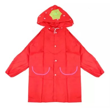 PONCHO IMPERMEABLE NIÑOS CHUBASQUEROS PARA LLUVIA - 1
