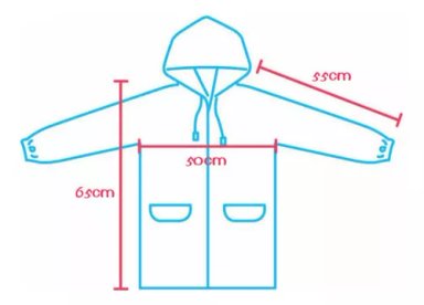 PONCHO IMPERMEABLE NIÑOS CHUBASQUEROS PARA LLUVIA - 3