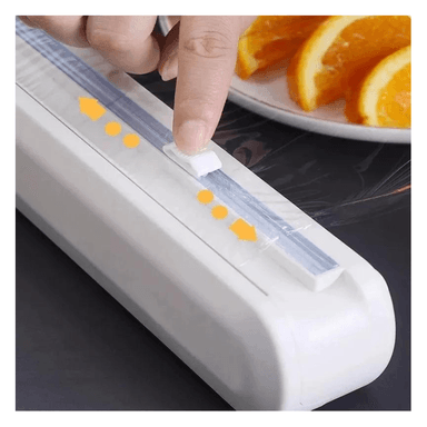 DISPENSADOR OKEIPO CORTADOR FILM ALUSA + 1 ROLLO ALUSA 5M COCINA HOGAR - 2