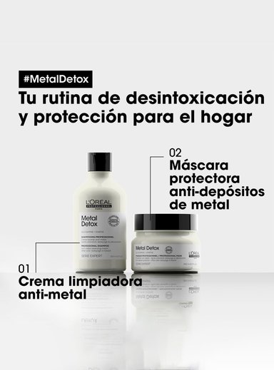 LOREAL PROFESSIONEL METAL DETOX SHAMPOO 300 ML - 2