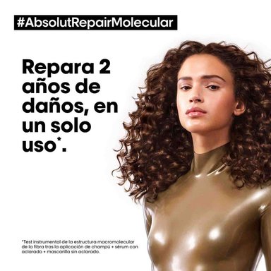 LOREAL ABSOLU REPAIR MOLECULAR MÁSCARA SIN ENJUAGE 100 ML - 4