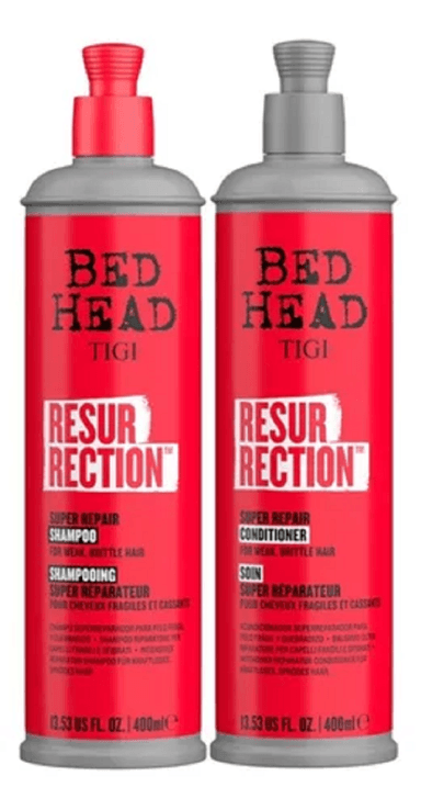 SHAMPOO Y ACONDICIONADOR BED HEAD TIGI RESURRECTION 400ML - 1