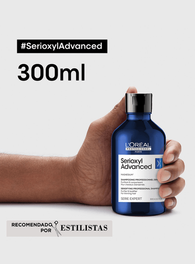 SHAMPOO DENSIFICADOR CABELLOS FINO SERIOXYL ADVANCED 300ML - 2