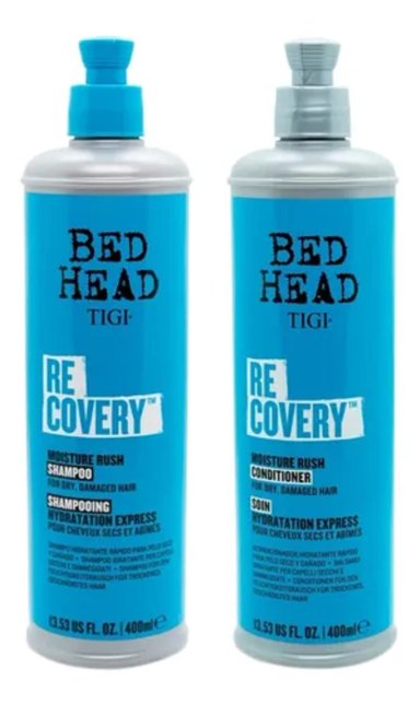 BED HEAD TIGI RECOVERY SHAMPOO Y ACONDICIONADOR 400ML - 1