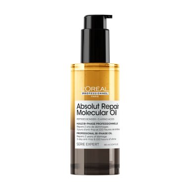 LOREAL ABSOLUT REPAIR MOLECULAR ACEITE BIFASICO 90ML - 1