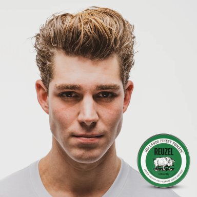 CERA POMADA REUZEL GREEN PIG 95 GRS. BRILLO Y FIJACION MEDIA - 2
