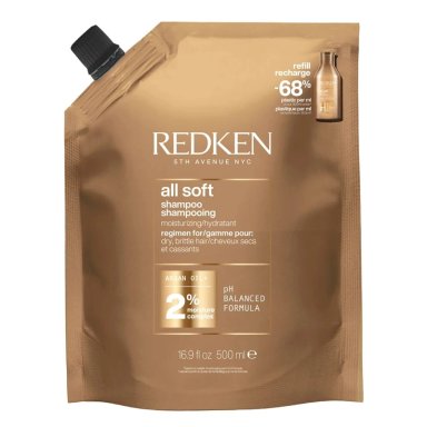 REDKEN SHAMPOO HIDRATANTE ALL SOFT REFILL 500ML - 1
