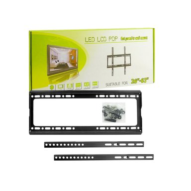 SOPORTE PARED BASE PARA TV FIJO 26 A 63 PULGADAS 50 KG N-OFERTAS - 2