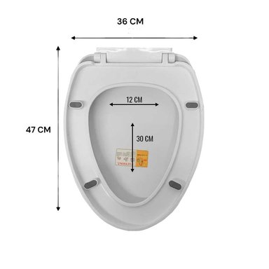 TAPA N-OFERTAS ASIENTO BAÑO WC CIERRE SUAVE Y00397 WCY00397 - 2