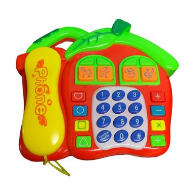 TELÉFONO DE APRENDIZAJE MUSICAL DIDÁCTICO JUGUETE LUCES - 1