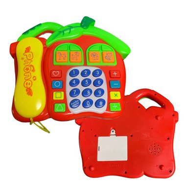 TELÉFONO DE APRENDIZAJE MUSICAL DIDÁCTICO JUGUETE LUCES - 2