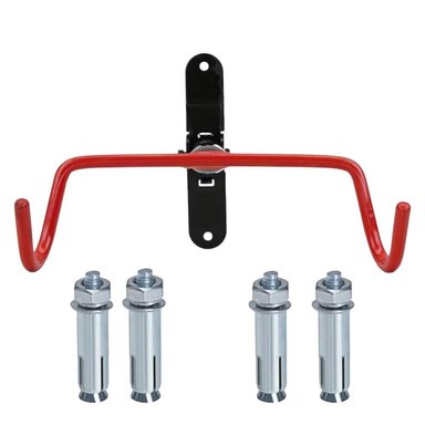 SOPORTE BICICLETA PARED PLEGABLE DOBLE GANCHO - 2