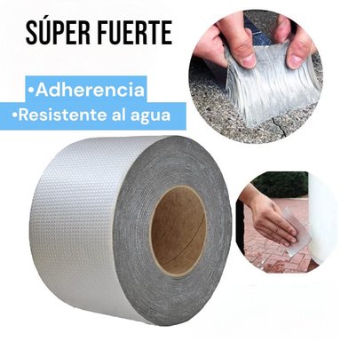 CINTA TAPAGOTERAS PARA TECHO ADHESIVA IMPERMEABLE 5 CM X 5 METROS - 6