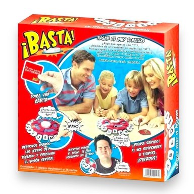 JUEGO DE MESA ¡BASTA! PIENSA RÁPIDO FAMILIAR ESPAÑOL - 6