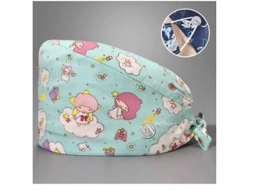 COFIA CLINICA GORRO QUIRURGICO DISEÑO ANGELITOS G173 - 1