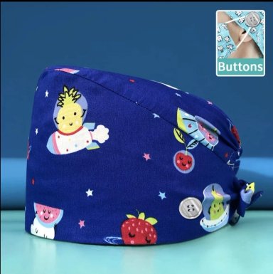 COFIA CLINICA GORRO QUIRURGICO DISEÑO  FRUTAS G89 - 1