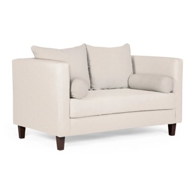 SOFÁ CASA WOW DECO 2 CUERPOS BEIGE RIN - 3