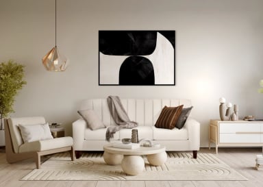 SOFÁ CASA WOW DECO 3 CUERPOS BEIGE SENA - 1