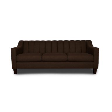 SOFA 3 Y 2 CUERPOS RAUS EN TELA CAFE, SET PARA LIVING - 7