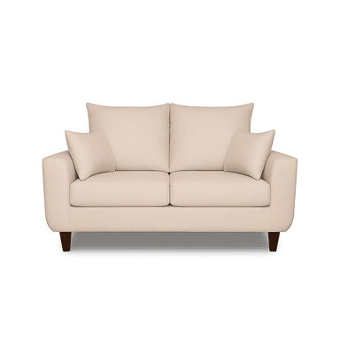 SOFA 3 Y 2 CUERPOS ROQUE EN TELA BEIGE, SET PARA LIVING - 11