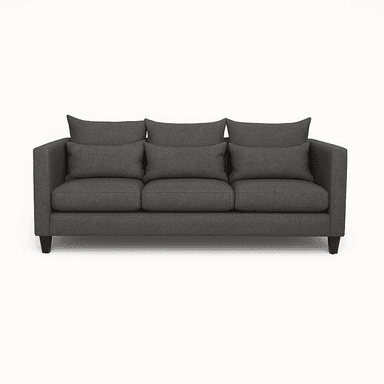 SOFA 3 Y 2 CUERPOS RAGNAR EN TELA GRIS, SET PARA LIVING - 6