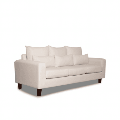 SOFA 3 Y 2 CUERPOS RAMIS EN TELA BEIGE, SET PARA LIVING - 7