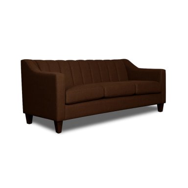 SOFA 3 CUERPOS RAUS CAFE  TELA – CONFORT Y ESTILO PARA TU HOGAR - 2