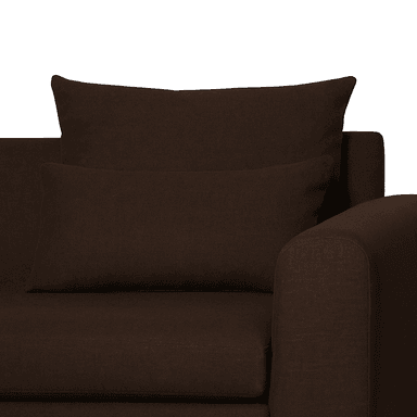 SOFA 3 CUERPOS RAMIS CAFE  TELA – CONFORT Y ESTILO PARA TU HOGAR - 3
