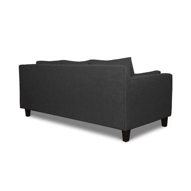 SOFA 3 CUERPOS RIBE GRIS OSCURO TELA – CONFORT Y ESTILO PARA TU HOGAR - 5