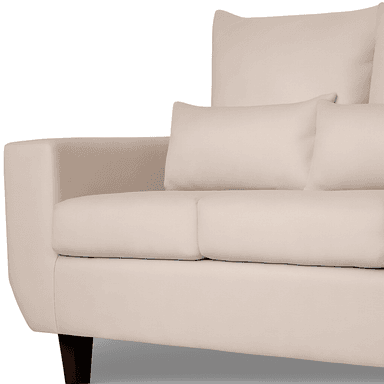 SOFA 3 CUERPOS ROQUE BEIGE TELA – CONFORT Y ESTILO PARA TU HOGAR - 7