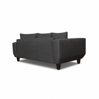 SOFA 3 CUERPOS ROQUE GRIS OSCURO TELA – CONFORT Y ESTILO PARA TU HOGAR - 6