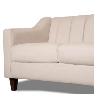 SOFA 3 CUERPOS RAUS BEIGE TELA – CONFORT Y ESTILO PARA TU HOGAR - 4
