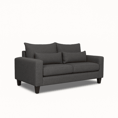 SOFA 3 Y 2 CUERPOS RAMIS EN TELA GRIS, SET PARA LIVING - 10