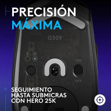 MOUSE INALAMBRICO LOGITECH G G309 LIGHTSPEED BLACK - 6