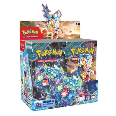 JUEGO CARTAS COLECCIONABLE POKEMON SCARLET & VIOLET STELLAR CROWN BOOSTER BOX ESPAÑOL - 1