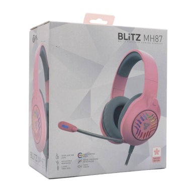 AUDIFONOS GAMER FANTECH BLITZ MH87 SAKURA EDITION - 3
