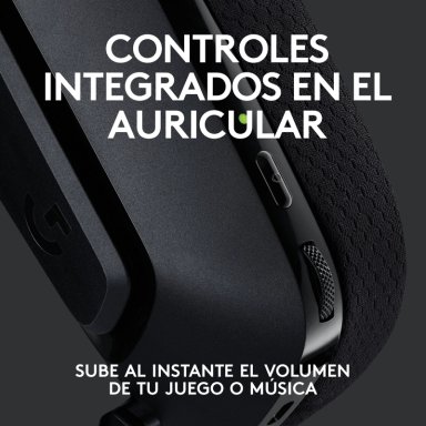 AUDIFONOS GAMER LOGITECH G535 INALAMBRICOS NEGROS - 4