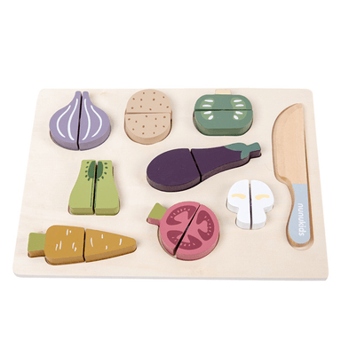 SET DE VERDURAS DE MADERA CON VELCRO - 1