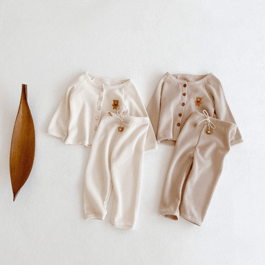 PIJAMA DE BEBE  DE 2 PIEZAS 100 CM BEIGE - 2