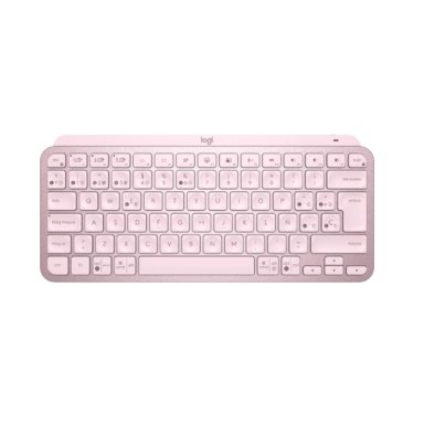 TECLADO LOGITECH MX KEYS MINI ROSADO INALAMBRICO BLUETOOTH - 1