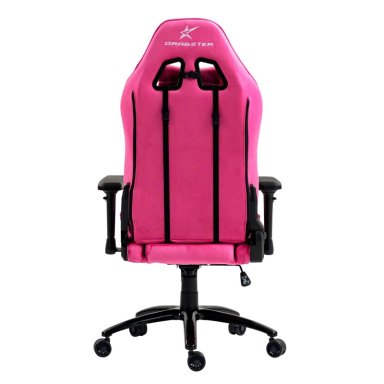 SILLA GAMER DRAGSTER GT 500 PRO ALCANTARA ROSE - 5