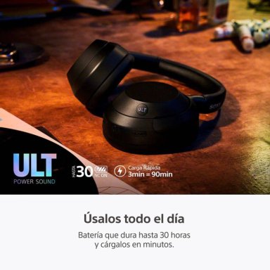 AUDIFONOS INALAMBRICOS SONY WH-ULT900N ULT WEAR NEGRO - 5