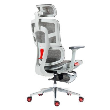 SILLA ERGONOMICA DRAGSTER M4 TRIMESH GRAY - 4