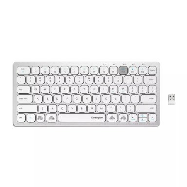 TECLADO INALAMBRICO COMPACTO KENSINGTON K75504ES BLANCO - 1