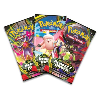 POKEMON TCG: MEGA EVOLUTION PERFECT ORDER 3-PACK BLISTER - 2