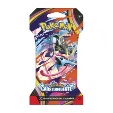 POKEMON TCG: CHAOS RISING SLEEVED BOOSTER PACK ESPAÑOL - 2