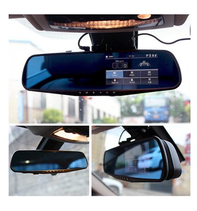 ESPEJO RETROVISOR CAMARA DVR COCHE 1080P GRABADORA RONDON - 6
