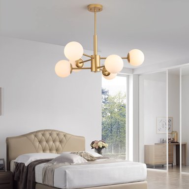 LAMPARA COLGANTE TECHO CANDELABRO LED AJUSTABLE RONDON - 2