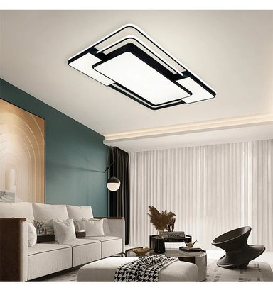 LÁMPARA TECHO INTELIGENTE HOGAR DISEÑO MODERNO RONDON - 4